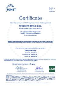 Certificato Iqnet